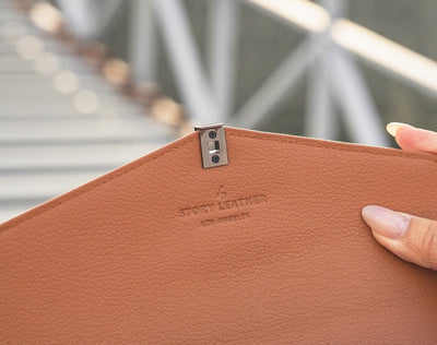 Nomi Bag - Japanese Vegan Leather in Chestnut