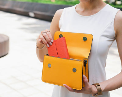 Arc Convertible Satchel - Yellow
