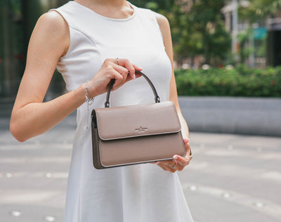 Arc Convertible Satchel - Khaki
