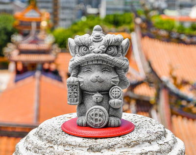 Prosper the Lion-Dance Cat