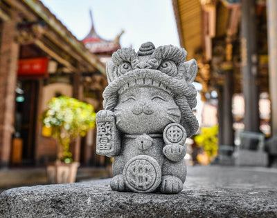 Prosper the Lion-Dance Cat