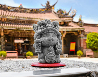 Prosper the Lion-Dance Cat