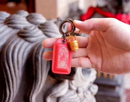 2026 Year of the Galloping Horse Fortune Talisman Charm Keychain