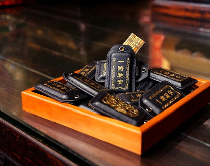 2026 Year of the Galloping Horse Safe Travels Talisman Charm Keychain