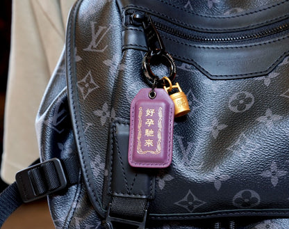 2026 Year of the Galloping Horse Fertility & Safe Pregnancy Talisman Charm Keychain