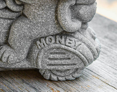 Lucky on Moped Delivering Fortune
