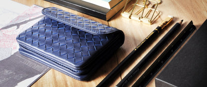 Chelsea Woven Coin Wallet