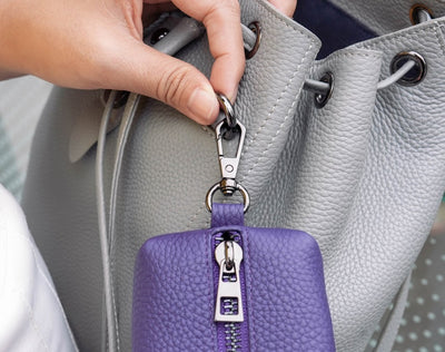 Metro Key Pouch - Purple