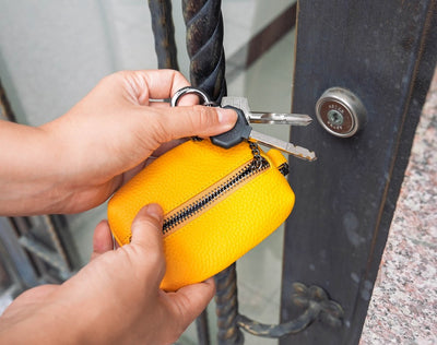 Metro Key Pouch - Yellow