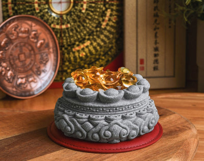 Bustling Treasure-Gathering Basin for Good Feng Shui