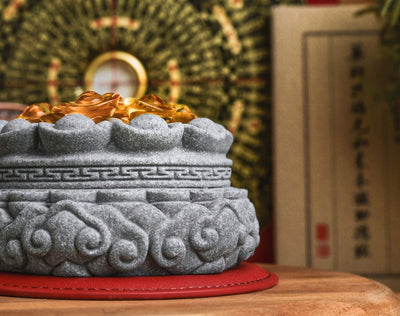 Bustling Treasure-Gathering Basin for Good Feng Shui