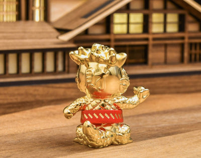 Ingot the Golden Baby Dragon + Cloud Chariot
