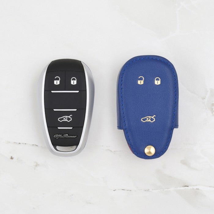 Coaster Keyless Alfa Romeo Giulia Leather Key Cover for Keyless Fobs ...