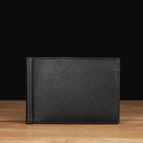 Black Saffiano Leather