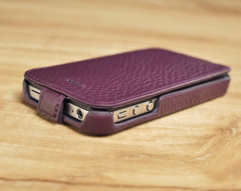 Down Flip Leather Case