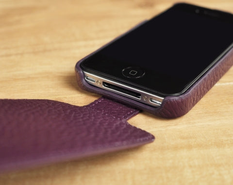 Down Flip Leather Case