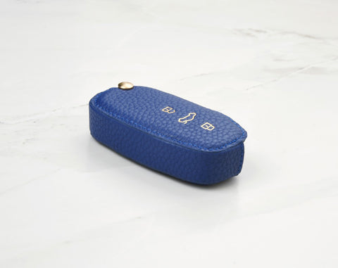 Blue Coaster Key Cover for Audi Car Key