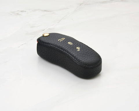 Black Coaster Key Cover for Porsche Car Key