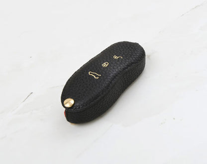 Black Coaster Key Cover for Porsche Car Key