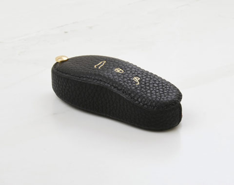 Black Coaster Key Cover for Porsche Car Key