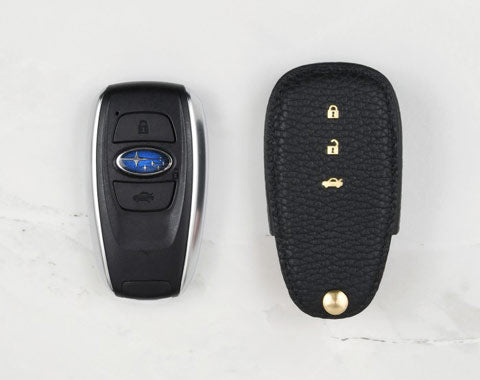 Black Coaster Key Cover for Subaru Car Key