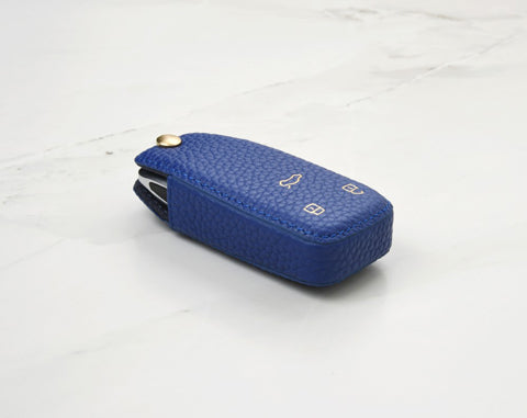 Blue Coaster Key Cover for Audi Car Key