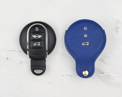 Blue Coaster Key Cover for Mini Car Key