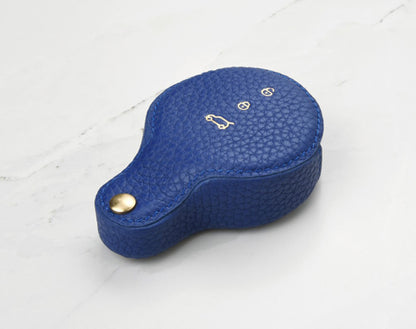 Blue Coaster Key Cover for Mini Car Key