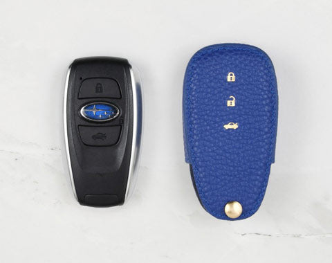 Blue Coaster Key Cover for Subaru Car Key