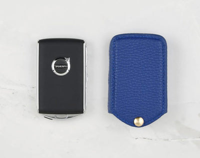 Blue Coaster Key Cover for Volvo Car Key