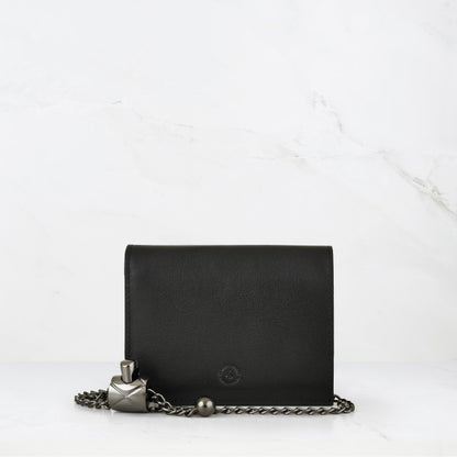 Carina Crossbody Cardholder - Black