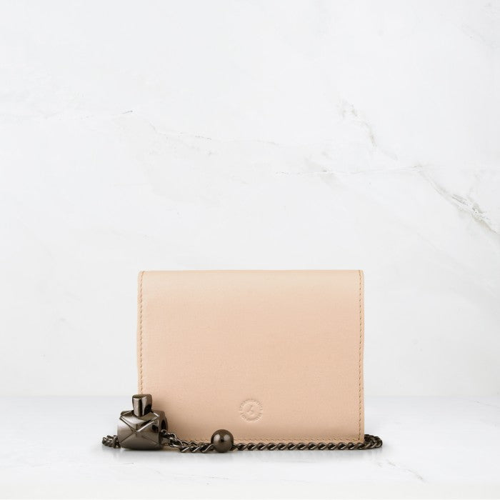 Carina Crossbody Cardholder - Latte