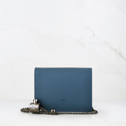 Carina Crossbody Cardholder - Navy Blue