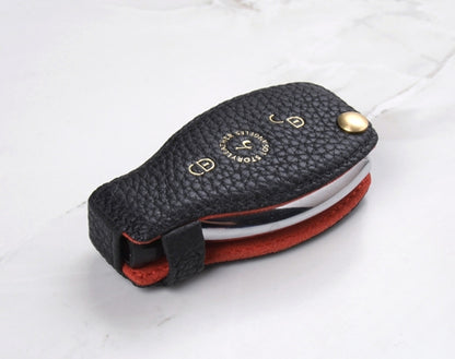 Black Coaster Key Cover for Mercedes Benz Car Key