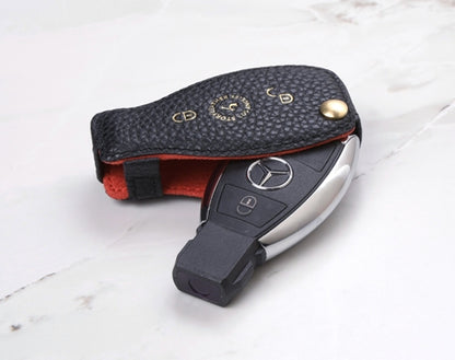 Black Coaster Key Cover for Mercedes Benz Car Key