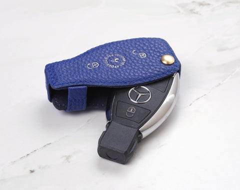 Blue Coaster Key Cover for Mercedes Benz Car Key