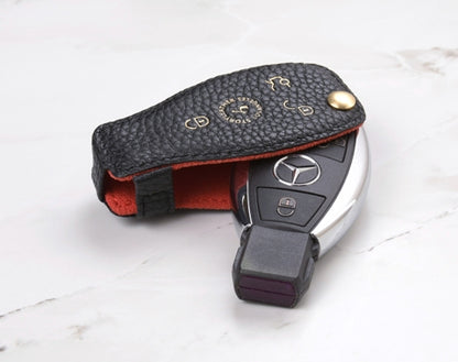 Black Coaster Key Cover for Mercedes Benz Car Key