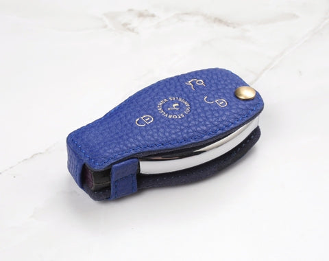 Blue Coaster Key Cover for Mercedes Benz Car Key