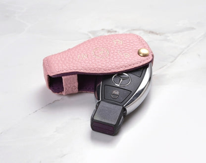 Pink Coaster Key Cover for Mercedes Benz Car Key