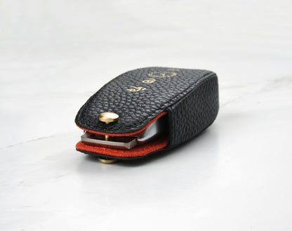 Black Coaster Key Cover for Mercedes Benz Car Key