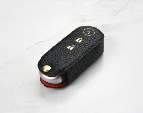 Black Coaster Key Cover for Mazda Car Key