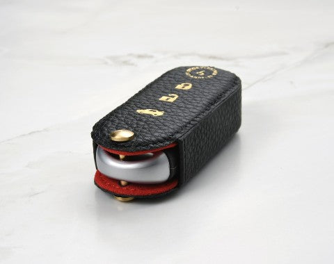 Black Coaster Key Cover for Mazda Car Key