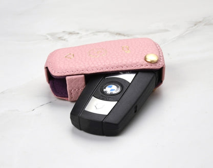 Pink Coaster Key Cover for BMW Car Key