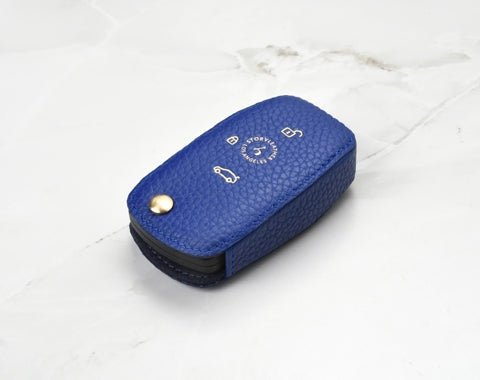 Blue Coaster Key Cover for BMW Car Key