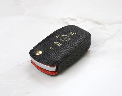 Black Coaster Key Cover for BMW Car Key