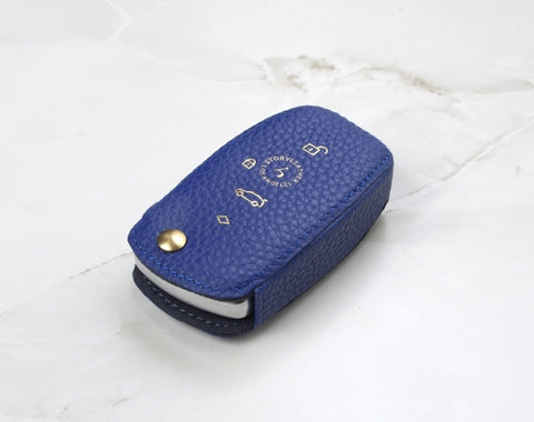 Blue Coaster Key Cover for BMW Car Key