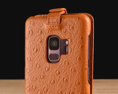 Down Flip Leather Case