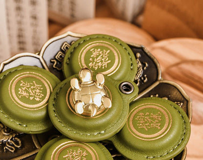 Good Luck Turtle Matcha Green Keyring - 2024 Edition