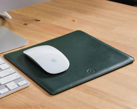 Johnston Mouse Pad - Dark Green