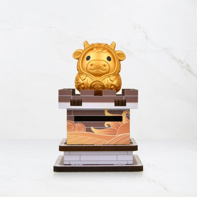 Fortune Ox - Zodiac Wealth Guardian Series: Year of the Ox (1925, 1937, 1949, 1961, 1973, 1985, 1997, 2009, 2021)